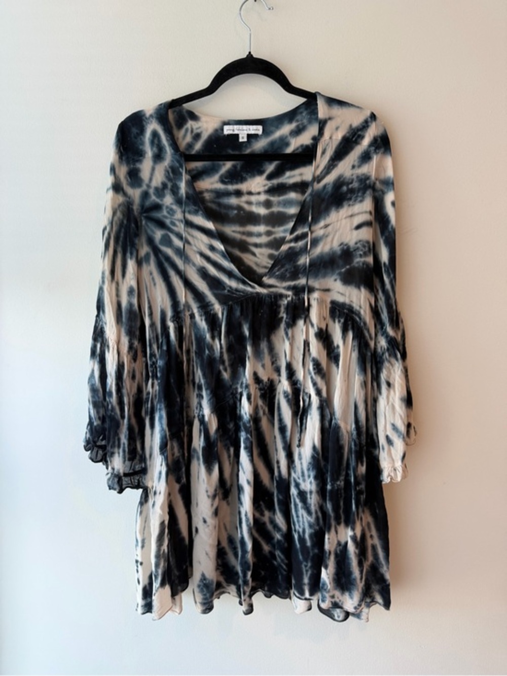 Young Fabulous & Broke Tie Dye Rosa Mini Dress
